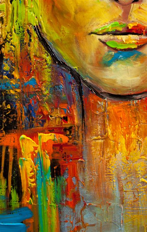 Painting For Sale Colorful Portrait Painting Modern