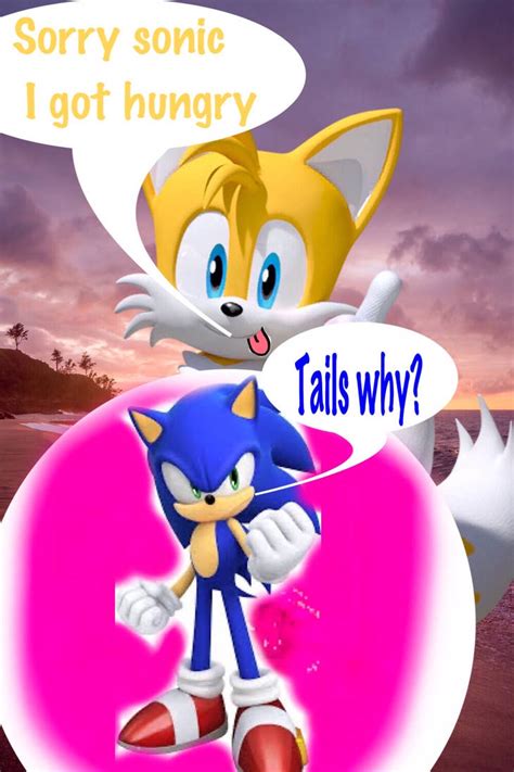Tails Ate Sonic Again By Piplupfan0001 On Deviantart