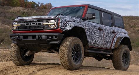 2022 Ford Bronco Raptor Looks Just As Mean As Wed Hoped Carscoops