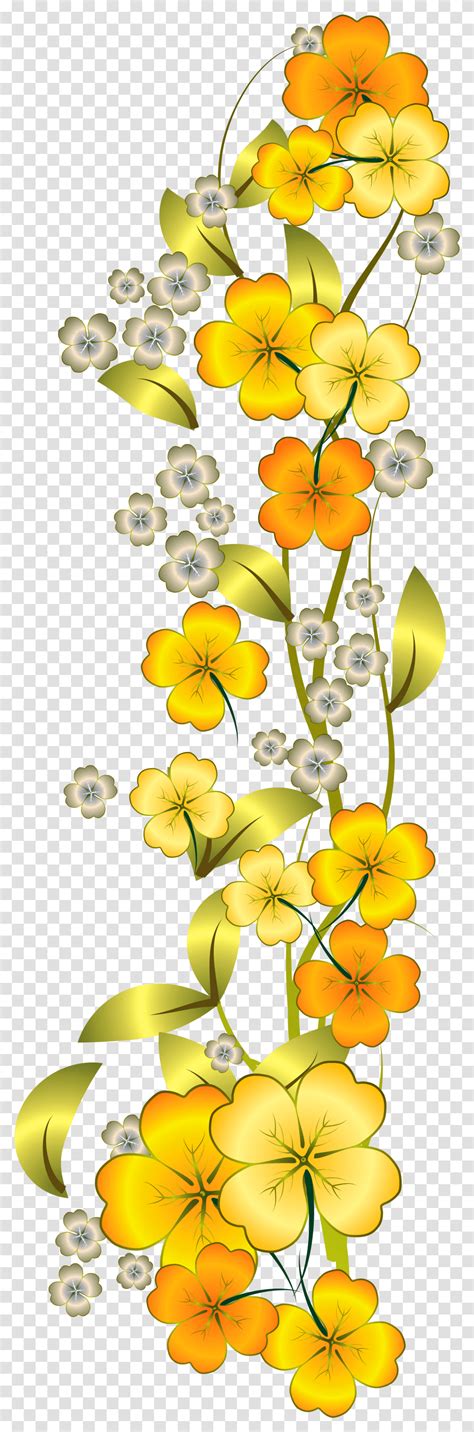 The Best Flowers Border Clipart Clipartsgram Pict Plant Anther Petal
