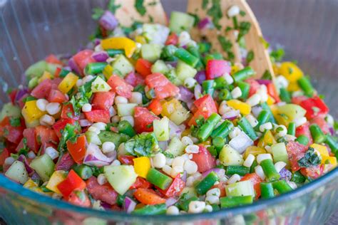 Martha Stewarts Chopped Vegetable Salad 12 Tomatoes