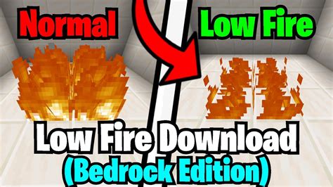 How To Get Low Fire Pack For Minecraft 119 Bedrock Edition Mobile