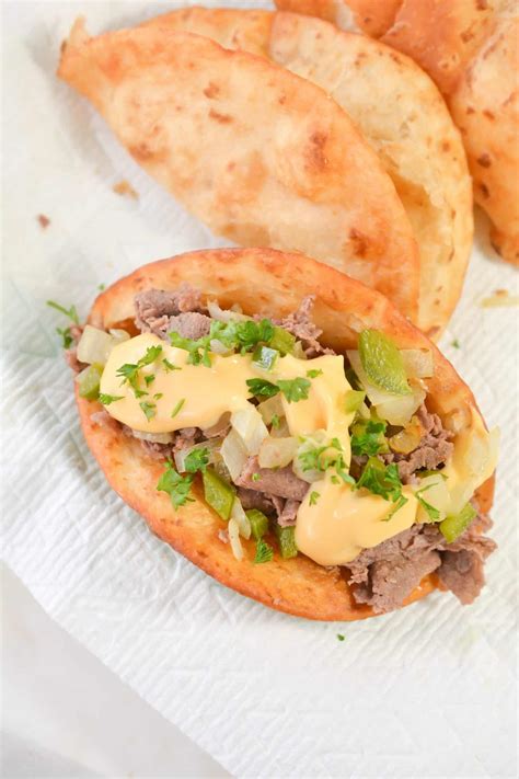 Philly Cheesesteak Tacos Sweet Peas Kitchen