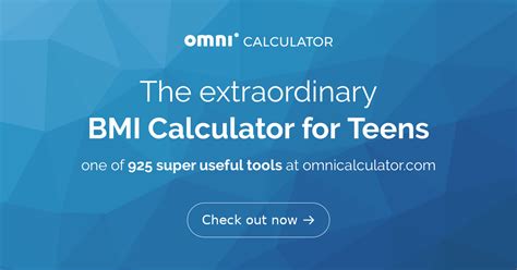 BMI Calculator for Kids | BMI Charts for Teens, Healthy ...