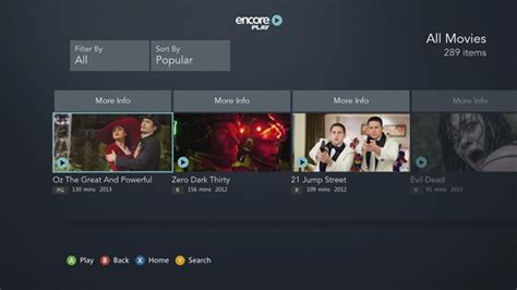 New Xbox Apps Bring Gaming Sports And Movies From Mlg Encore Play And