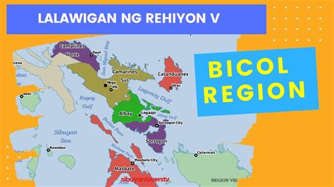 Lalawigan Ng Rehiyon V Bicol Region Bicol Youtube