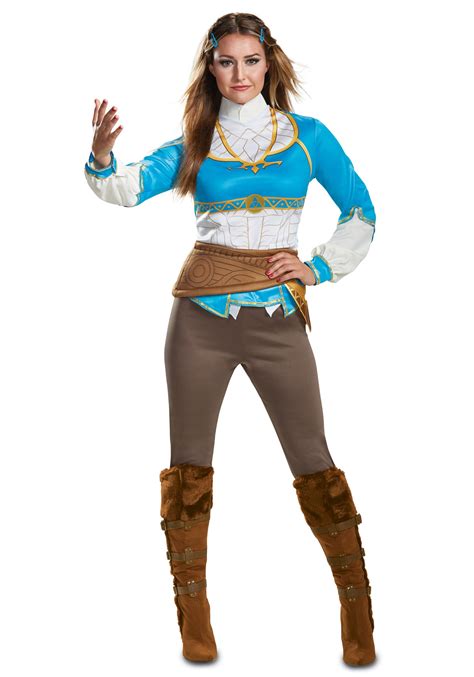 The Legend Of Zelda Breath Of The Wild Princess Zelda Cosplay Costume