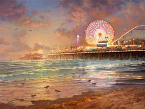 Paintings Of The California Coast Thomas Kinkade Carmel Monterey