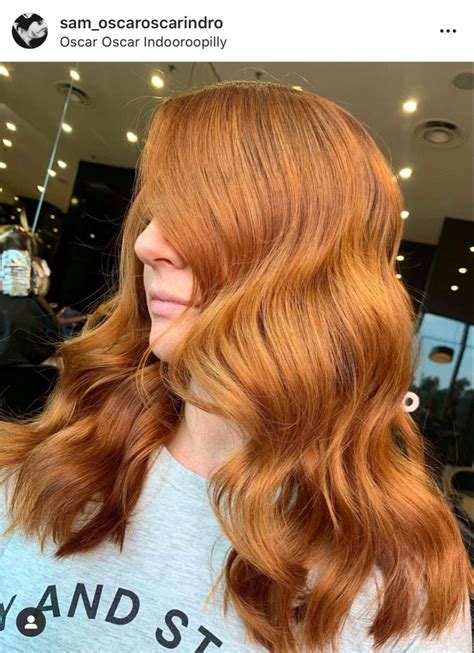 Copper Hair Brisbane Hairdresser Samoscaroscarindro • Instagram Photos And Videos Copper