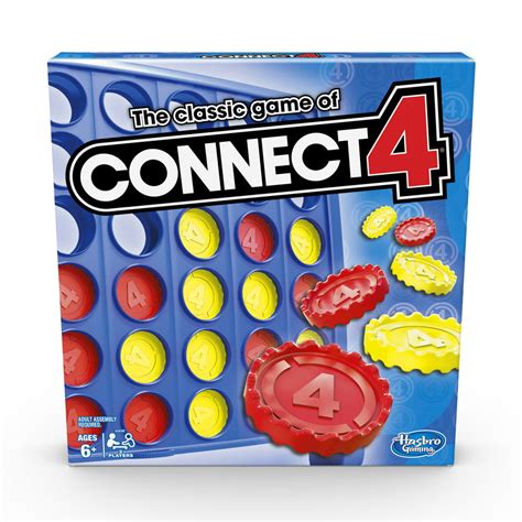 The Classic Game Of Connect 4 Game For 2 Players For Kids Ages 6 And