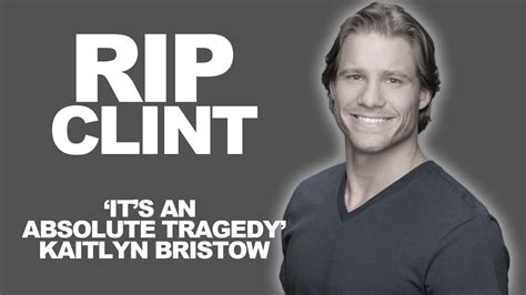 Bachelorette S Clint Arlis Passes Away Kaitlyn Bristowe S Touching