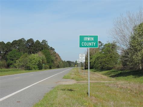 Irwin County Line Entering Irwin County Georgia J Stephen Conn