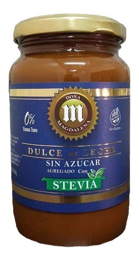 Dulce De Leche Sazucar DoÑa Magdalena X 400g Stevia Gema Distribuidora