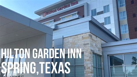 Hilton Garden Innnorth Houston Spring Tx Hotel Houston Review Youtube