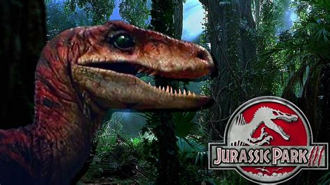 The Red Raptor From Jurassic Park 3 That We Never Got To See Youtube