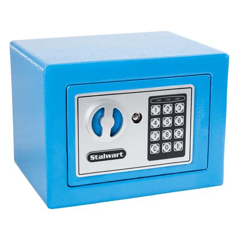 Digital Security Safe Box For Valuables Compact Steel Lock Box With