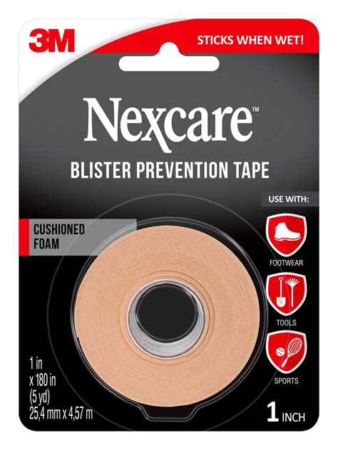 Nexcare Blister Prevention Tape 1 In X 5 Yds 1 Roll Of Tape