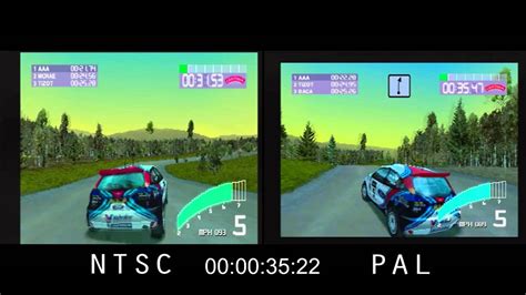 PAL vs. NTSC! - Colin McRae Rally 2.0 (PSX) - YouTube