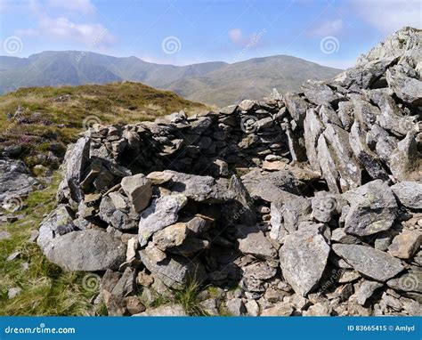 Old Stone Shelter Structure On Mountain Stock Image Image Of Healthy