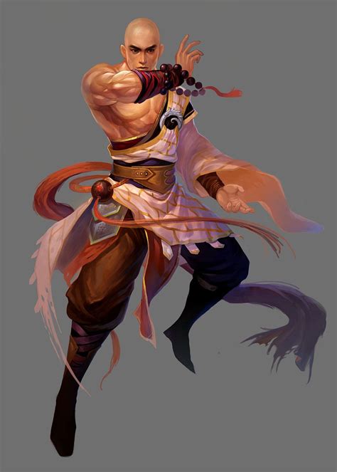 Male Monk Characters And Art Conquer Online Character Art Fantasy