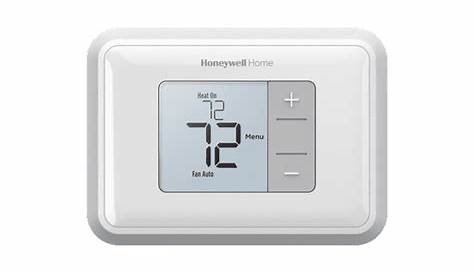 honeywell t2 non programmable thermostat manual