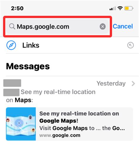 How To See Shared Location On Iphone Using Find My Messages Maps And