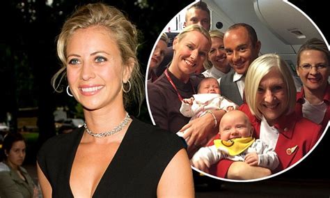 Holly Branson Introduces Twins To Virgin Atlantic Daily Mail Online