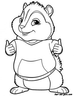 Enjoy these free, printable alvin and the chipmunks coloring pages! Free Print out Alvin and the Chipmunks Theodore Seville ...