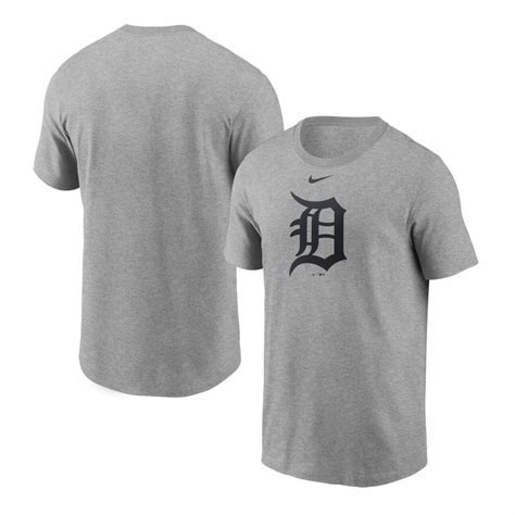 Detroit Tigers Mens Large Logo T Shirt Vintage Detroit Collection