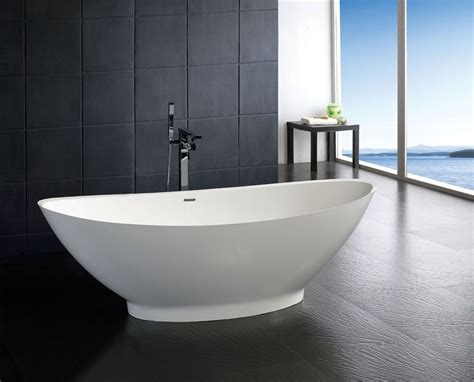 Related country kingkonree is a top wholesale manufacturer dealing with full series solid surfaces & quartz in china. soaker tubs | ... Free Standing stone resin bathtub ...