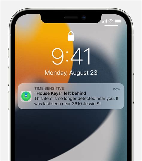 Set Up And Use Notify When Left Behind In The Find My App Apple