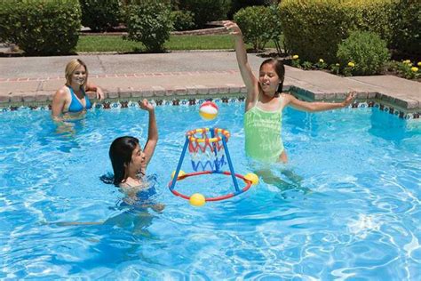 Poolmaster® Hot Hoops Floating Basketball Game Rin Robyn Pools®