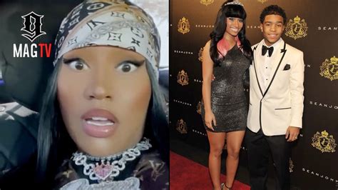 Nicki Minaj Apologizes To Diddys Son Justin Combs For Being Late To