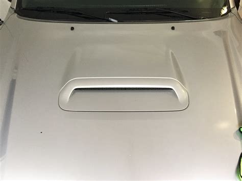 Hey guys, on my trd sport tacoma, it come with a non funchtional hood scoop as we know. 2nd Gen Anti Glare Hood Scoop Decal - Shipping Now | Page ...