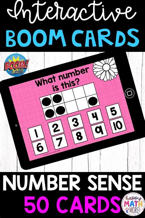 Ten Frame Subitize 1 10 Boom Cards Tm Distance Learning Math