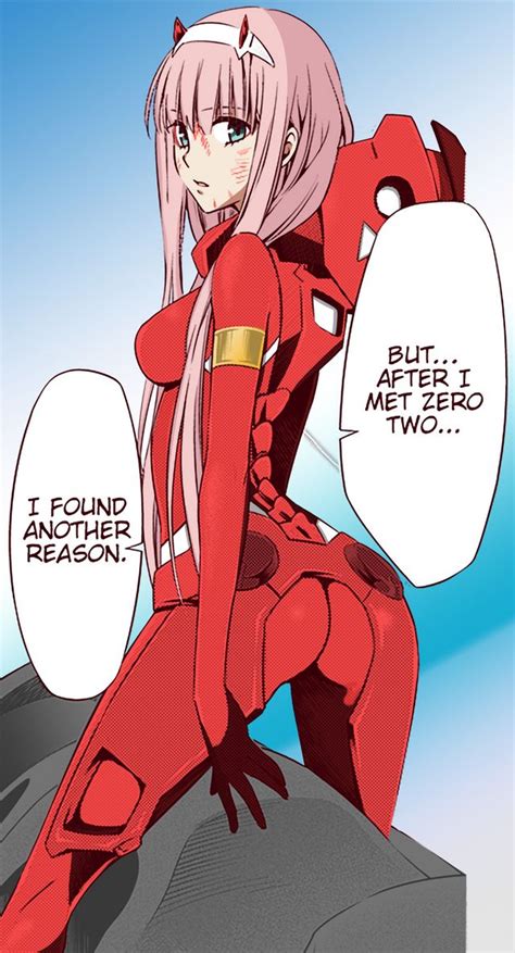 Zero Two Coloured By Me Darling In The Franxx Manga