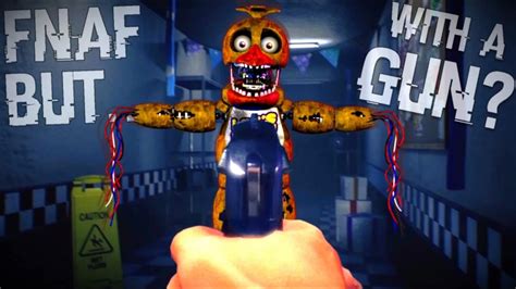 Fnaf But With A Gun Youtube