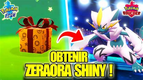 Obtenir Zeraora Shiny Par Cadeau Mystere Dans Pokemon ÉpÉe Et Bouclier