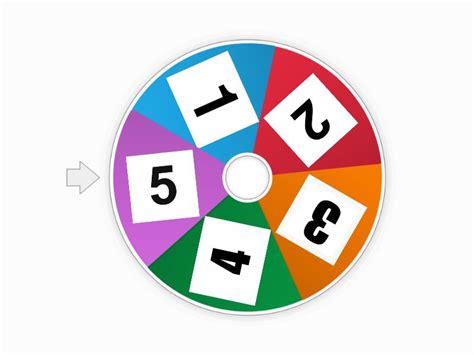 Ruleta de números y colores Random wheel