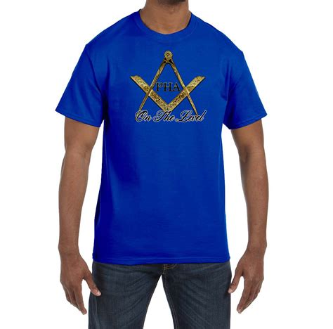 Prince Hall Pha On The Level Masonic Mens Crewneck T Shirt