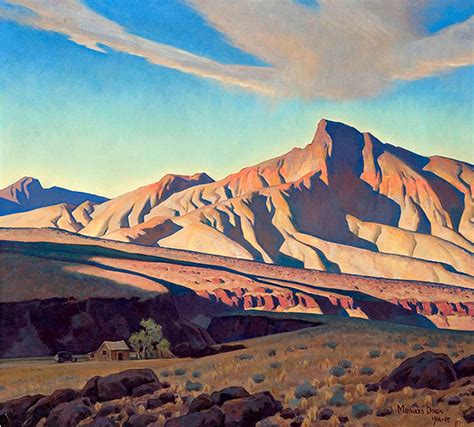 Home Of The Desert Rat By Maynard Dixon 1944 45 Oil And Canvas