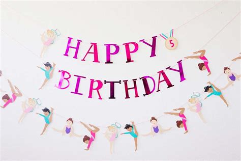 Host A Fun Gymnastics Themed Birthday Party For Your Little Gymnast
