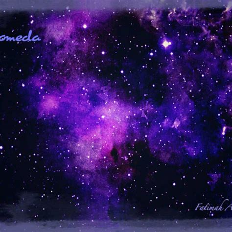 Andromeda Fah Almeida Galaxy Background Aesthetic