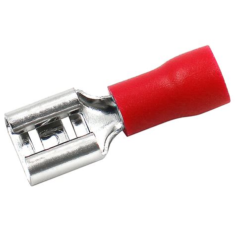 Baomain Female Quick Disconnects Vinyl Insulated Spade Wire Connector