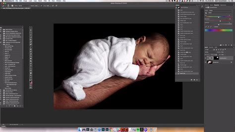 How To Edit And Retouch Newborn Skin In Lightroom And Photoshop Youtube