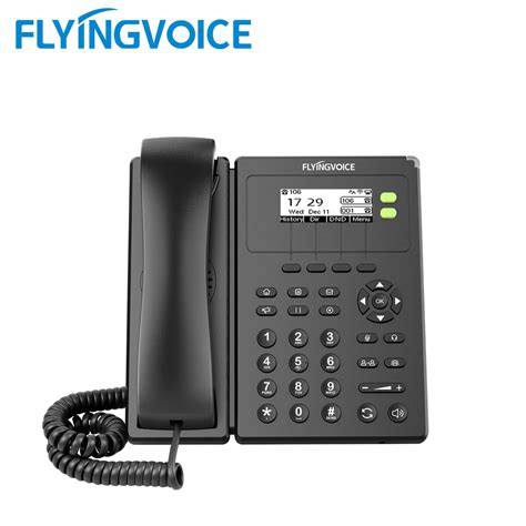 Flyingvoice Voip Phone Fip10p With Poe Sip 2 Sip Lines Ip Telephone