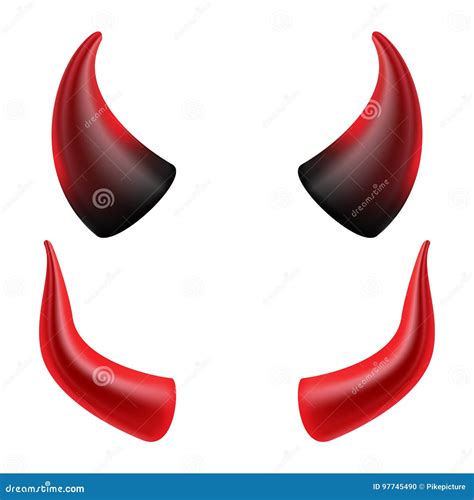 Devil Horns Vector Demon Or Satan Horns Symbol Sign Icon Isolated
