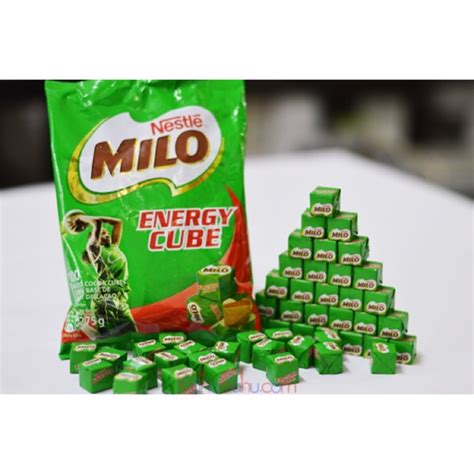 It's called 'milo energy cubes' or also known as 'choco milo', and it just looks amazzzinngggg! Milo Energy Cube 50 & 100 cube | Shopee Malaysia