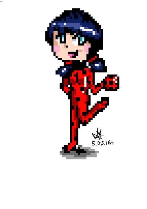 Miraculous Ladybug Pixel Art Pattern Pixel Art Pixel Art Pattern Hot