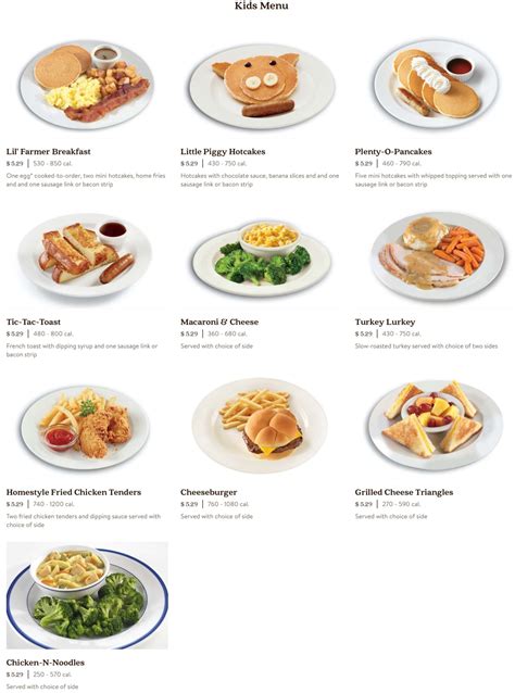 Bob Evans Menu With Prices And Pictures 2024